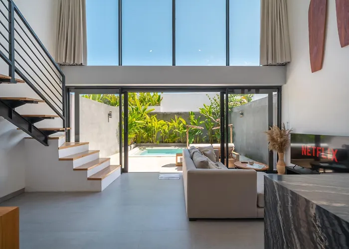 Villa Jane's Lofts - Designer Lofts, 7 Mins From Bingin
