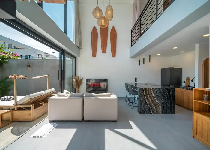 Villa Jane's Lofts - Designer Lofts, 7 Mins From Bingin